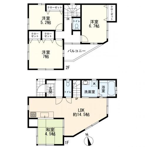 鶴見区北寺尾５丁目　中古一戸建ての物件画像