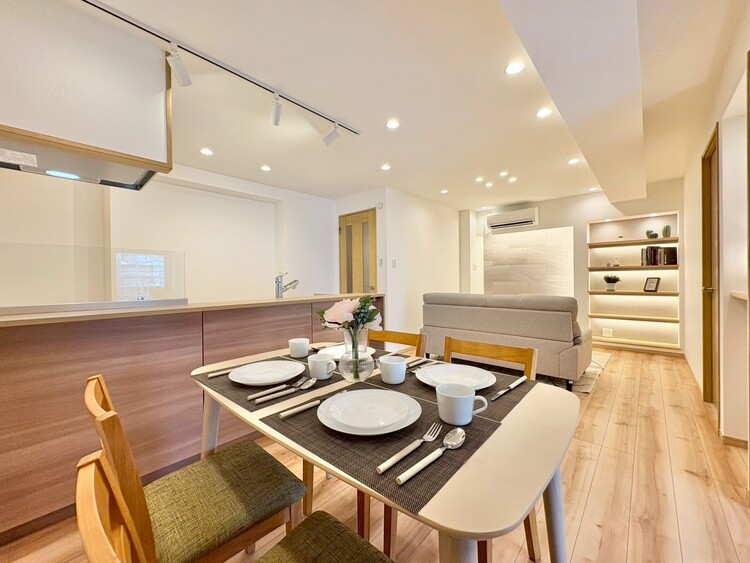 居間 「空間が織り成すひとつ先の住み心地」を演出します。