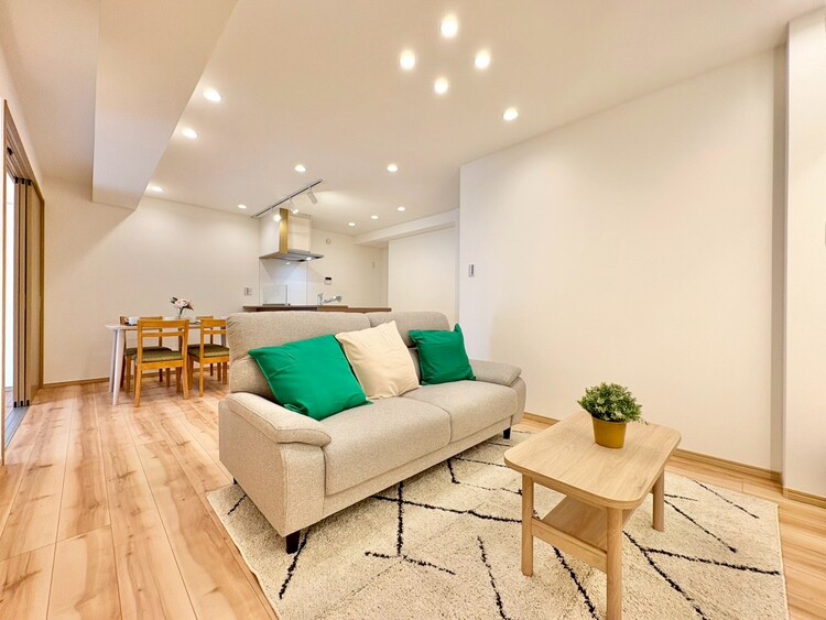 居間 過ごす時間が、たくさんの思い出として紡がれていく場所。