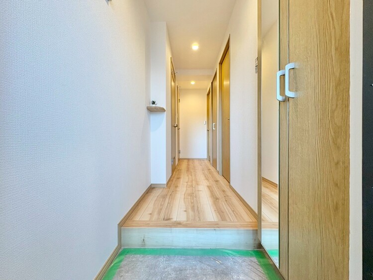 玄関 シューズボックスを完備した玄関です。