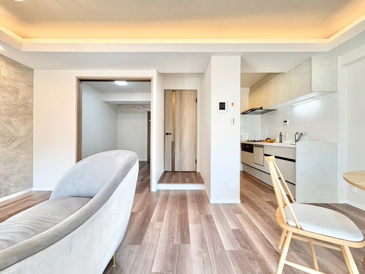 居間 過ごす時間が、たくさんの思い出として紡がれていく場所。