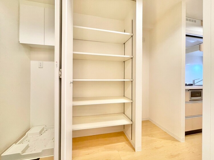 収納 暮らし心地を大きく左右する収納を、適材適所に配置し使い勝手を考慮しました。