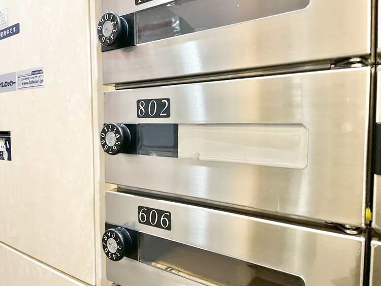 設備 郵便物を受け取るための郵便受けも、きちんと管理されています。