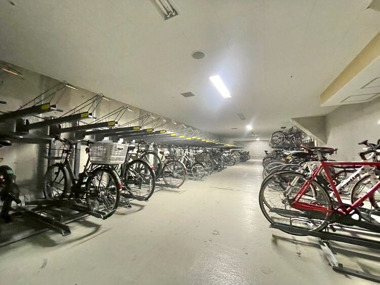 その他 きちんと整備された駐輪場。住む方の心遣いが感じられます。