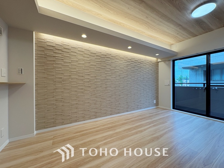 内装 【LIVING】◆住む喜び、楽しさ、感動◆を君と共有したい。いつまでもずっと家族を見渡せるこの広い空間で。