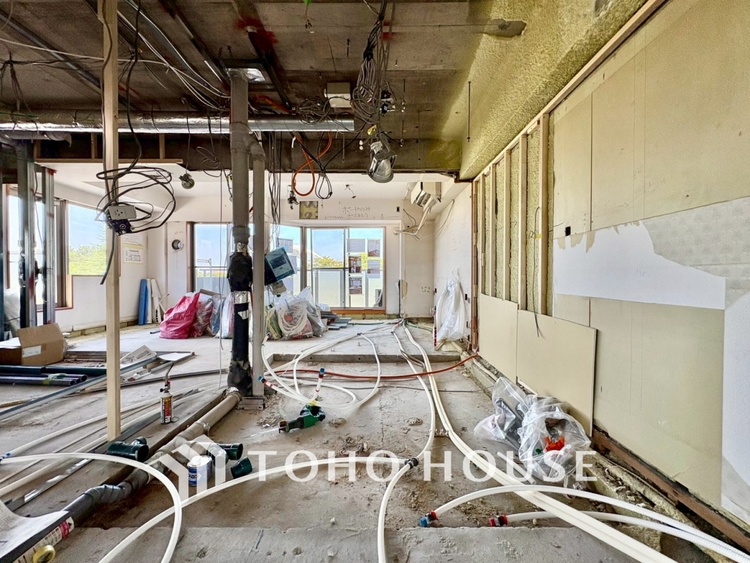 キッチン 現在改装中◆家族のおはよう◆の声を笑顔で迎えてあげられるシステムキッチン。朝ごはんが楽しみでちょっと早起きしたくなるんです。