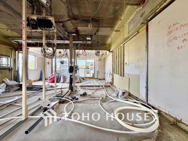 その他 現在改装中◆開放的◆後片付けが楽なシステムキッチン。収納スペースの充実！