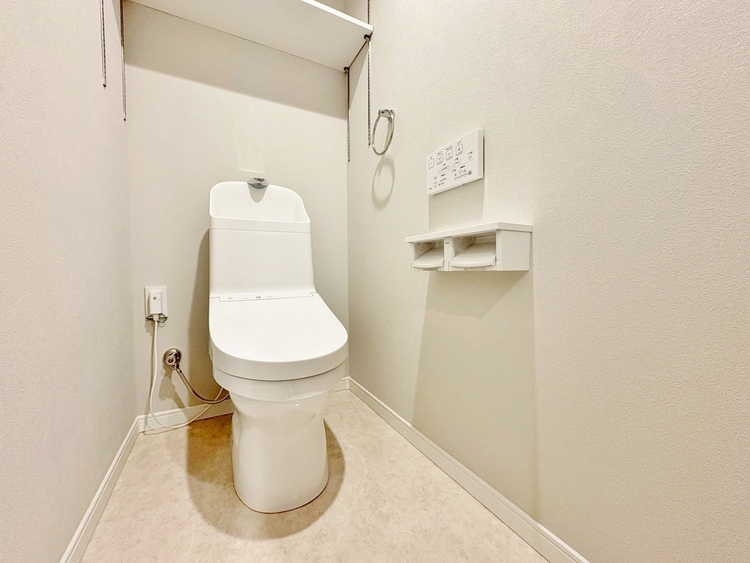 トイレ 暮らしの中のさりげないひとときの快適さにも、こだわりを、持って設備を配しております。
