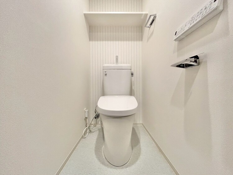 トイレ 暮らしの中のさりげないひとときの快適さにも、こだわりを、持って設備を配しております。