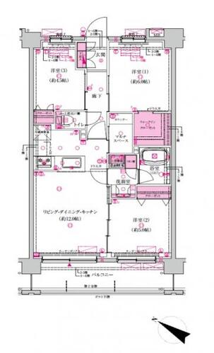 ベルジュール八王子高尾の物件画像