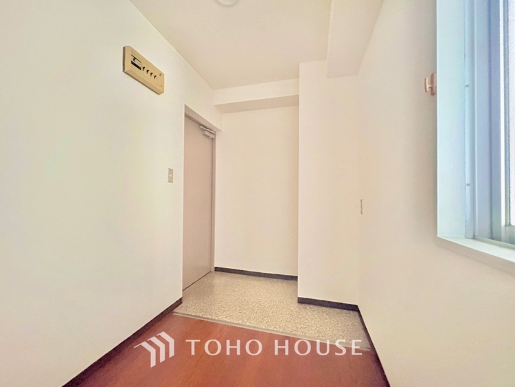 玄関 冬には床暖房であったか生活