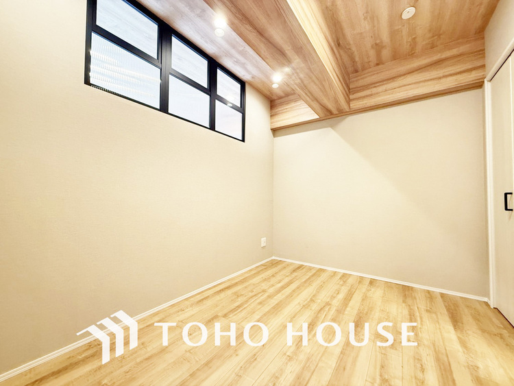 内装 1日の疲れを癒し、心地よく寛げるようゆったりとした広さをしています