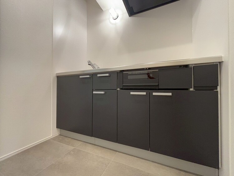 キッチン 洗練されたスタイリッシュなデザイン性と使いやすさを備えた仕様。