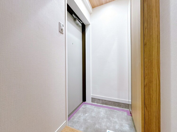 玄関 シューズボックスを完備した玄関です。