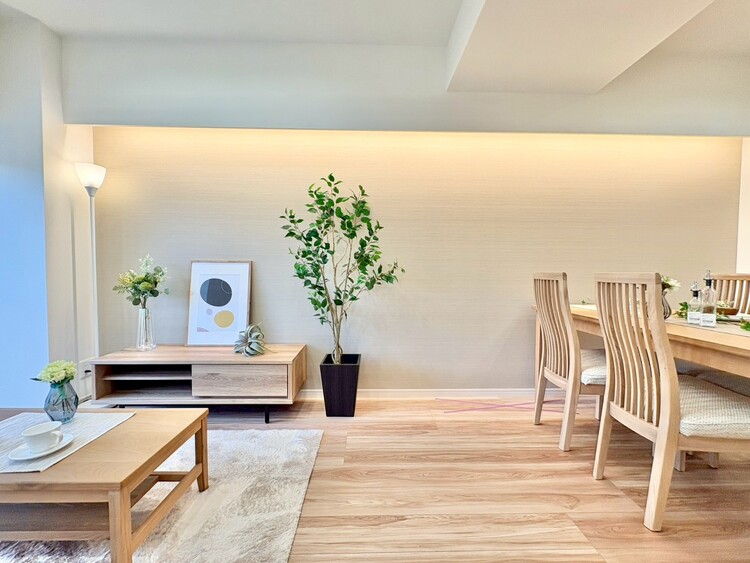 居間 ひとつひとつの空間に宿した機能性、そして美意識。