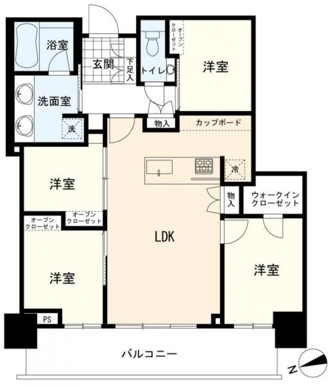 間取り ３ＳＬＤＫ