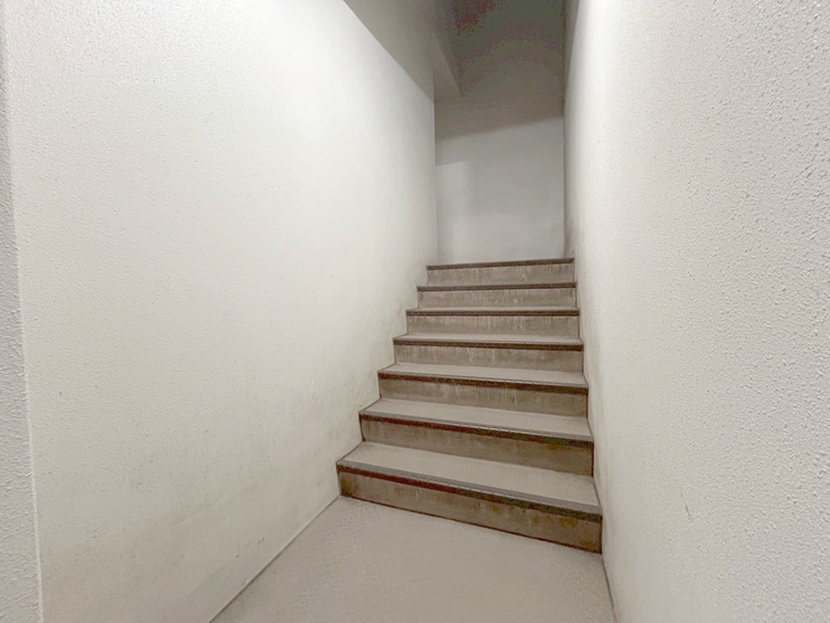 その他 共用部の階段です。明るく清潔に管理されています。
