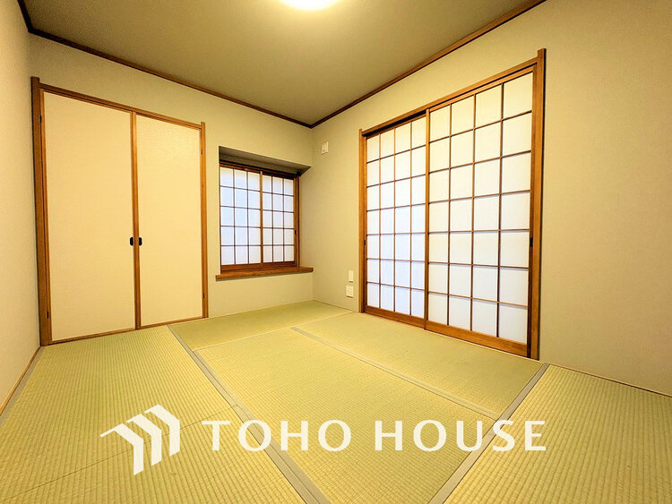 内装 客間はもちろん、個人のスペースにも使える和室