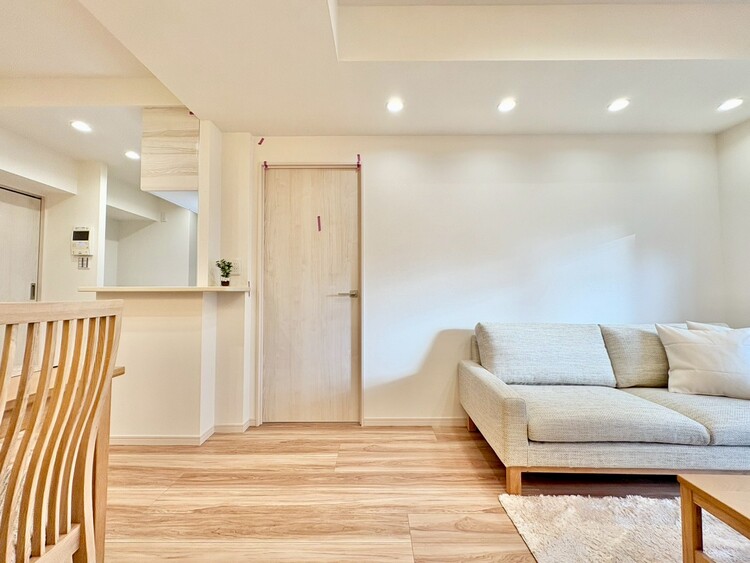 居間 豊かな居住性と、安心感を満たすクオリティが見事に調和した住空間。