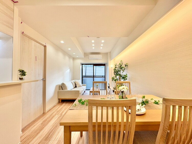 居間 「空間が織り成すひとつ先の住み心地」を演出します。