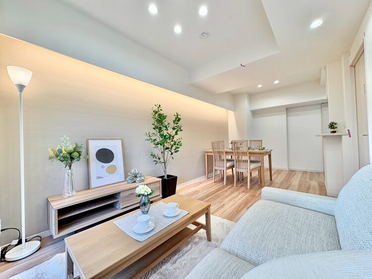 居間 過ごす時間が、たくさんの思い出として紡がれていく場所。