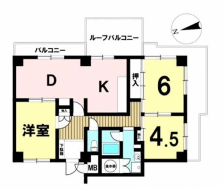 間取り 周囲に多彩な生活利便施設が充実しており、暮らしやすい点も大きな魅力です。