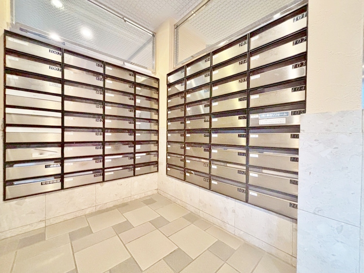 その他 郵便物を受け取るための郵便受けも、きちんと管理されています。