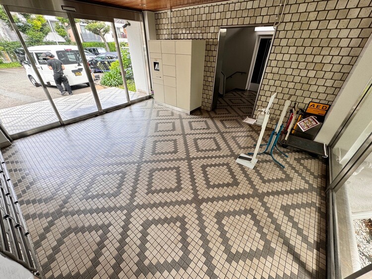 エントランス エントランスは、毎日の行き帰りで使う大事な空間です。