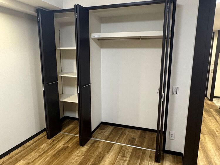 収納 居室にはクローゼットがあり、荷物もスッキリ収納して快適にお過ごしいただけます。