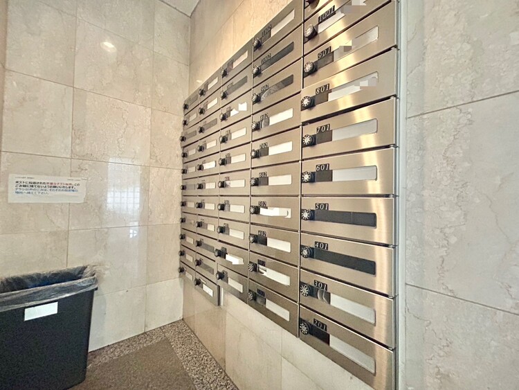 その他 郵便物を受け取るための郵便受けも、きちんと管理されています。