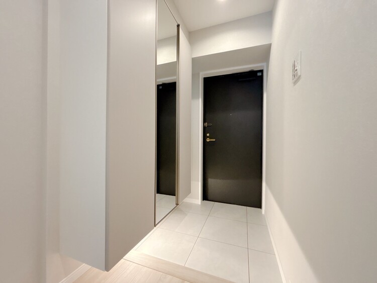 玄関 シューズボックスを完備した玄関です。