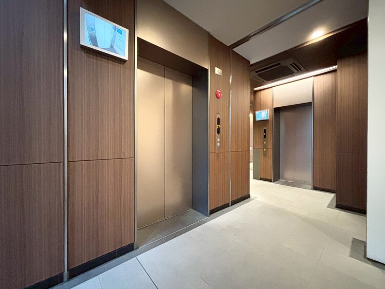 その他 エレベーター完備のため荷物が多くなっても安心。