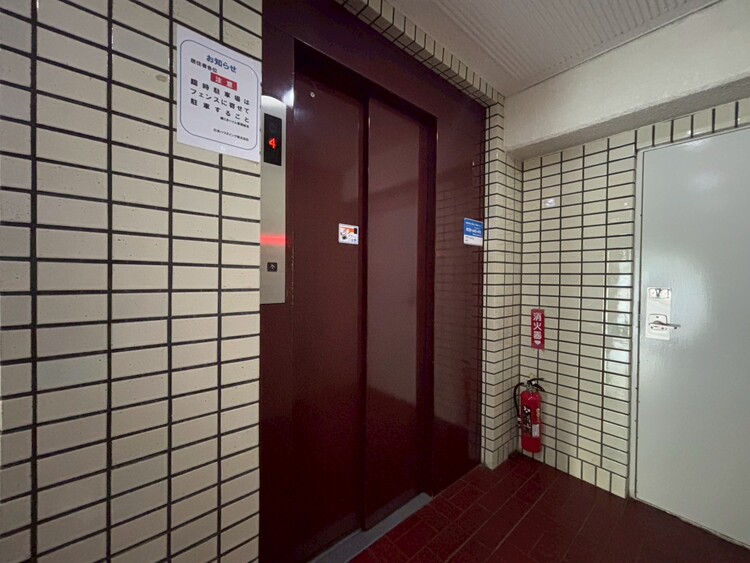 その他 エレベーター完備のため荷物が多くなっても安心。