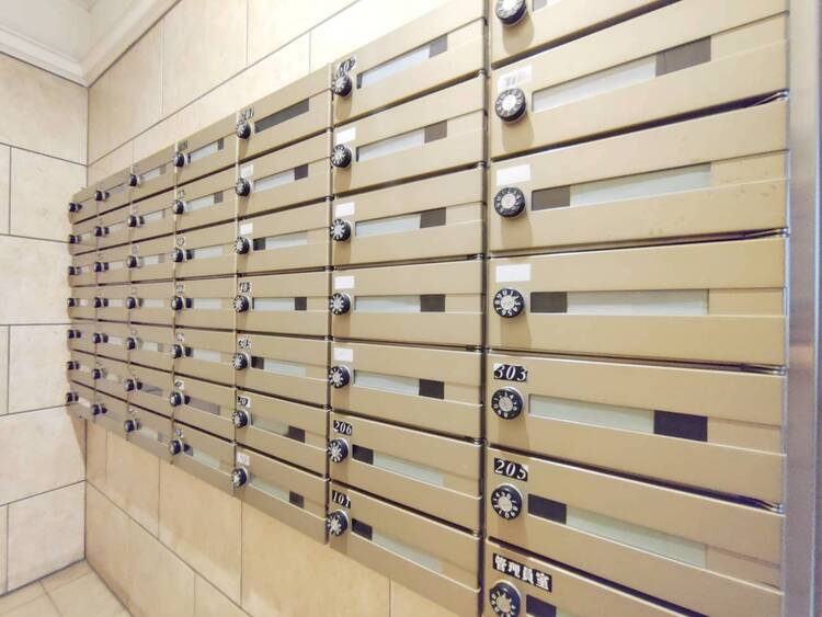 設備 郵便受けも、きちんと管理されています。