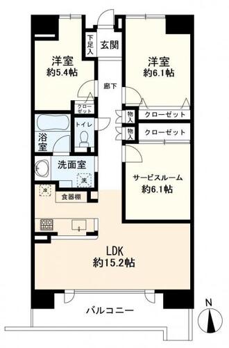 フェアロージュガーデンズ川崎の物件画像