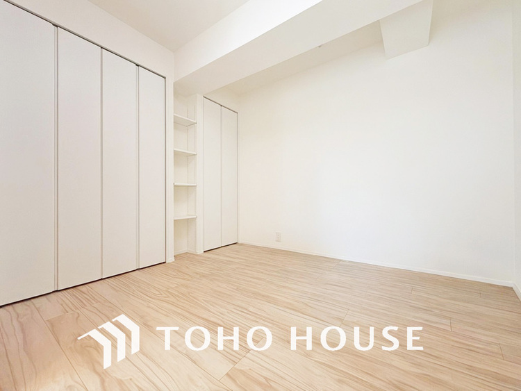 収納 収納スペースを完備、荷物が多い方でも安心の収納力