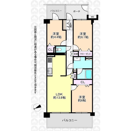 シェグラン花小金井ハイライズの物件画像