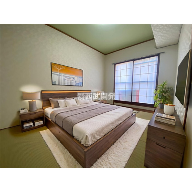 内装 【配置してある家具や小物はCGによるイメージです。】和室６帖