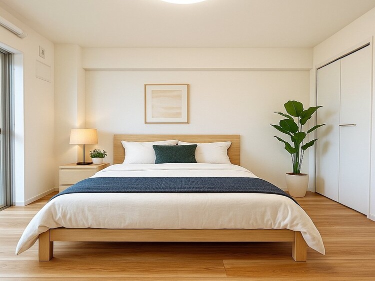 内装 ＊配置してある家具や小物はCGによるイメージ画像です。【ROOM】感性を育むプライベートルームはシンプルでスマートな空間。好みの空間で読書をしたり、音楽を聞いたりと一人の時間も充実したものにできます。
