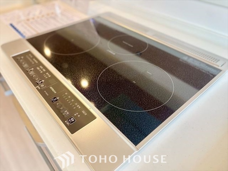 キッチン 【KITCHEN】◆家族のおはよう◆の声を笑顔で迎えてあげられるシステムキッチン。朝ごはんが楽しみでちょっと早起きしたくなるんです。