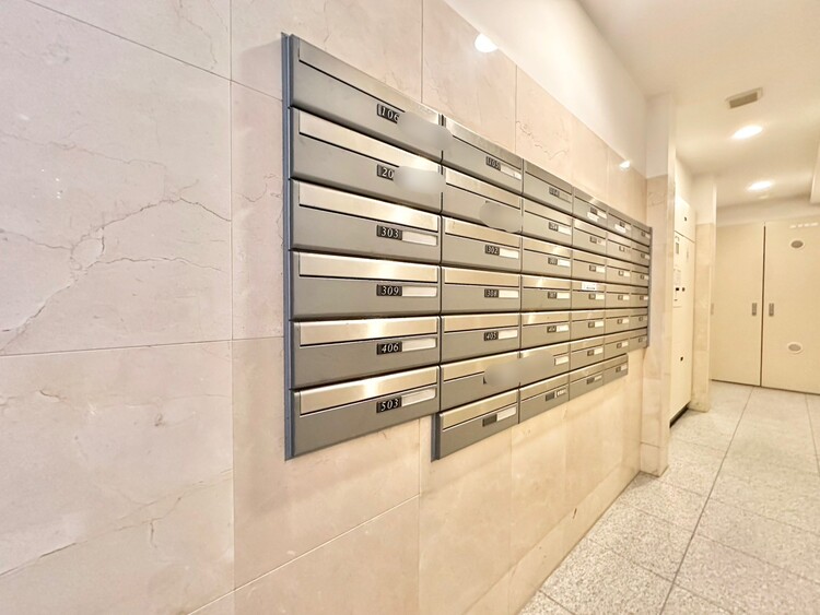 その他 郵便物を受け取るための郵便受けも、きちんと管理されています。