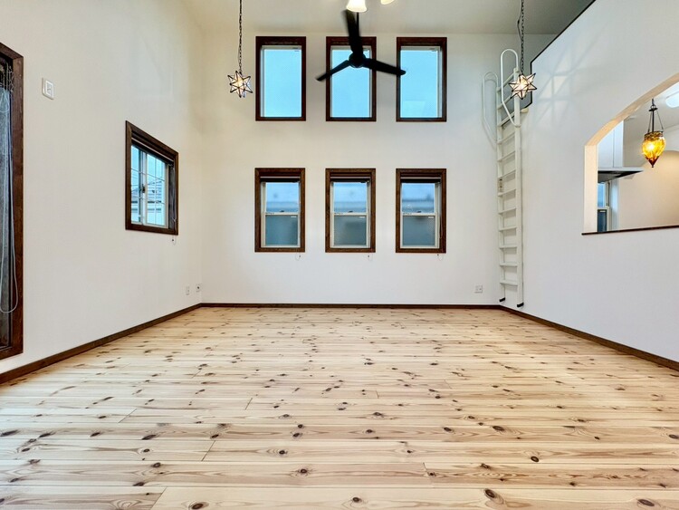 居間 「空間が織り成すひとつ先の住み心地」を演出します。