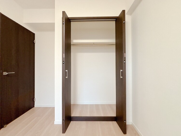 収納 居室にはクローゼットがあり、荷物もスッキリ収納して快適にお過ごしいただけます。