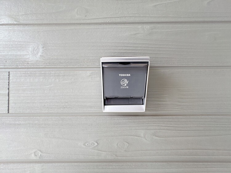 設備 屋外電源が設置されております。