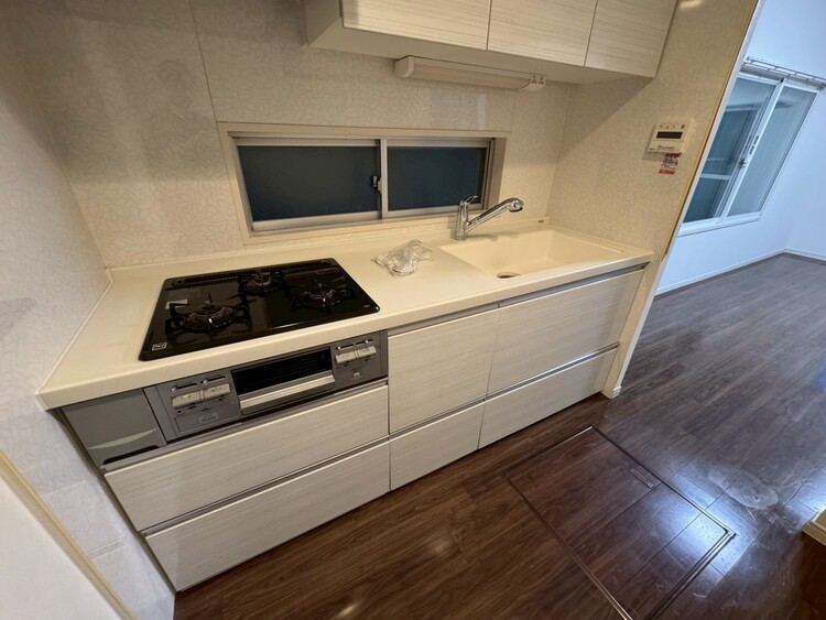 キッチン 使いやすくスタイリッシュなキッチン空間になっております。