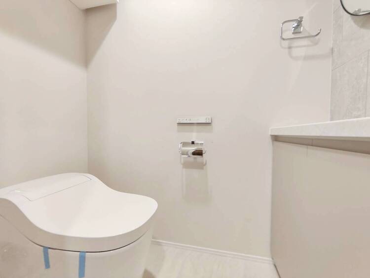 トイレ 清潔感の高いお手洗い。