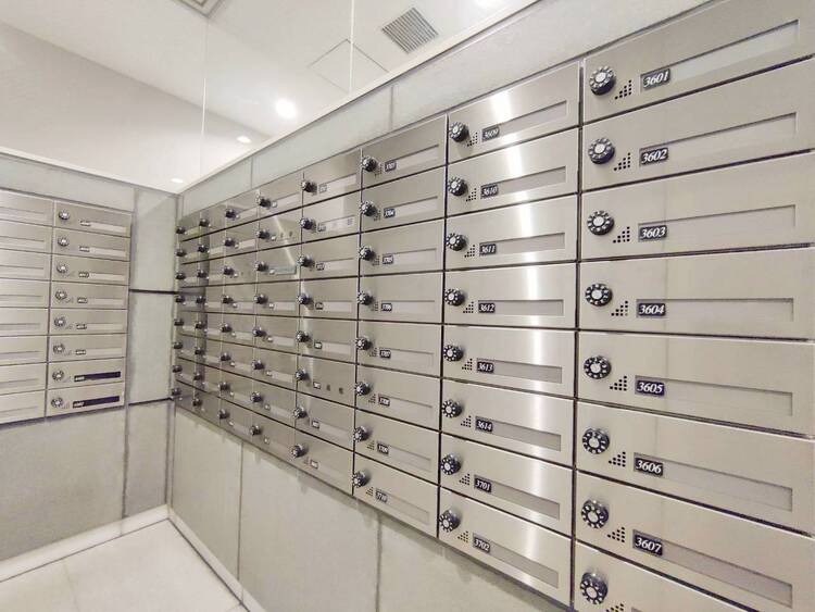 設備 郵便受けも、きちんと管理されています。