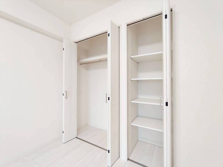 その他 収納スペースが付いていて、お部屋を広く使っていただけます。