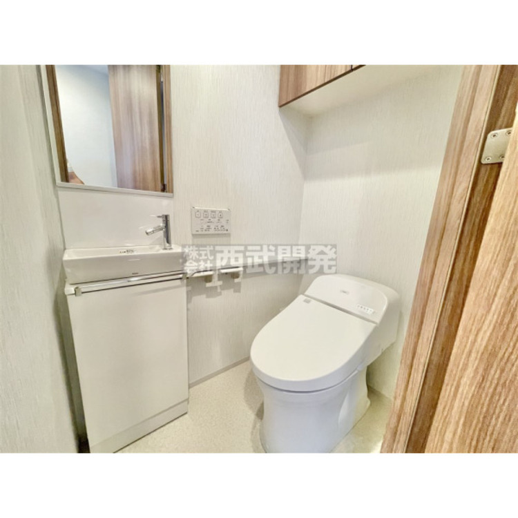 トイレ いつも綺麗に清潔に。洗浄機能付きトイレです。