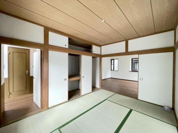 内装 お子様のプレイスペースや書斎、寝室としてなどフレキシブルに使える和室 